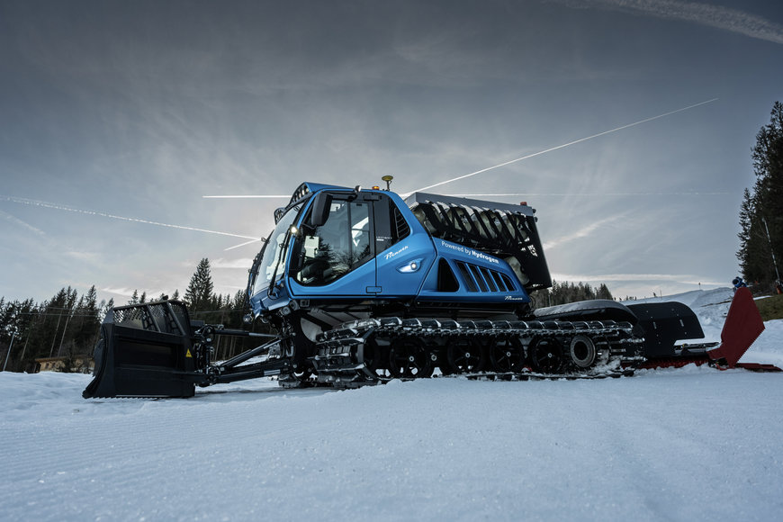 FPT INDUSTRIAL’S NEW XC13 HYDROGEN COMBUSTION ENGINE MAKES ITS FIELD DEBUT AT FLACHAU SKI WORLD CUP TOGETHER WITH PRINOTH